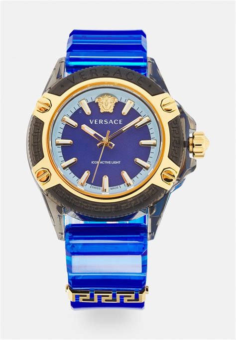 versace wstch|Versace watch unisex.